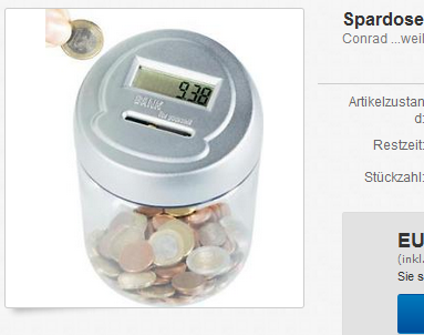 Spardose die mitzählt billig bei ebay