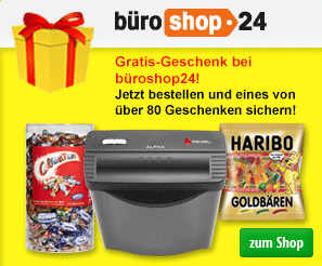 büroshop24 Bestellprämie